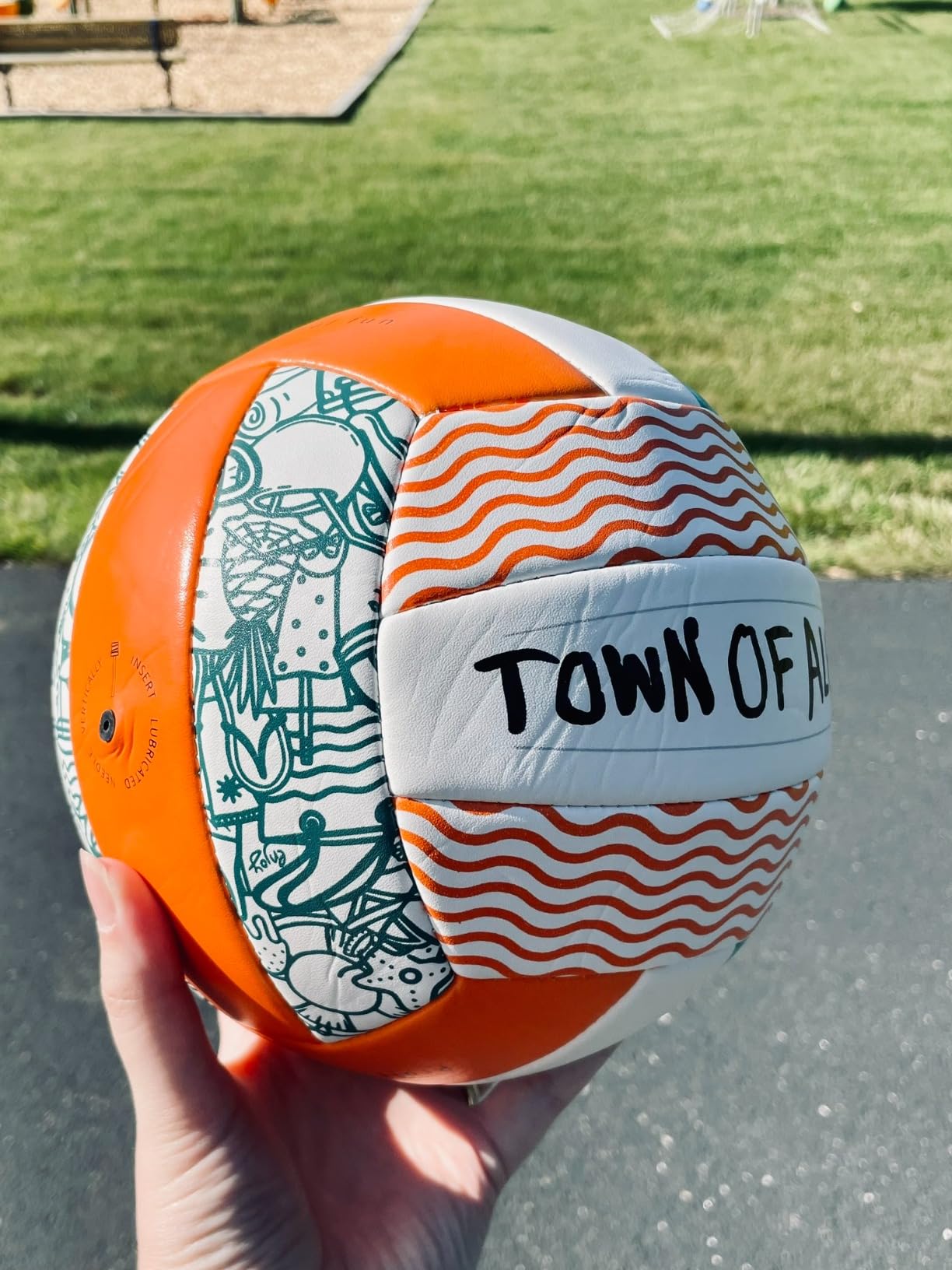 Beach Volleyball Ball – Official Size, Soft Touch & Durable  