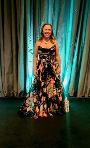 Rayna Appliqu Floral Maxi Dress  The Dress Room