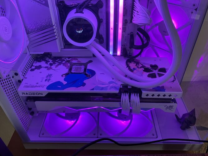 Yeston Sakura Radeon RX 7700 XT 12G GDDR6 192bit 5nm video