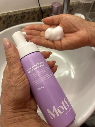 Mousse de Limpeza Facial Multiácidos