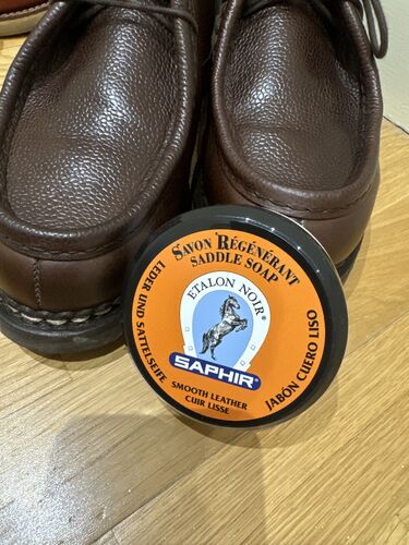 Saphir Etalon Noir Saddle Soap – A Fine Pair of Shoes